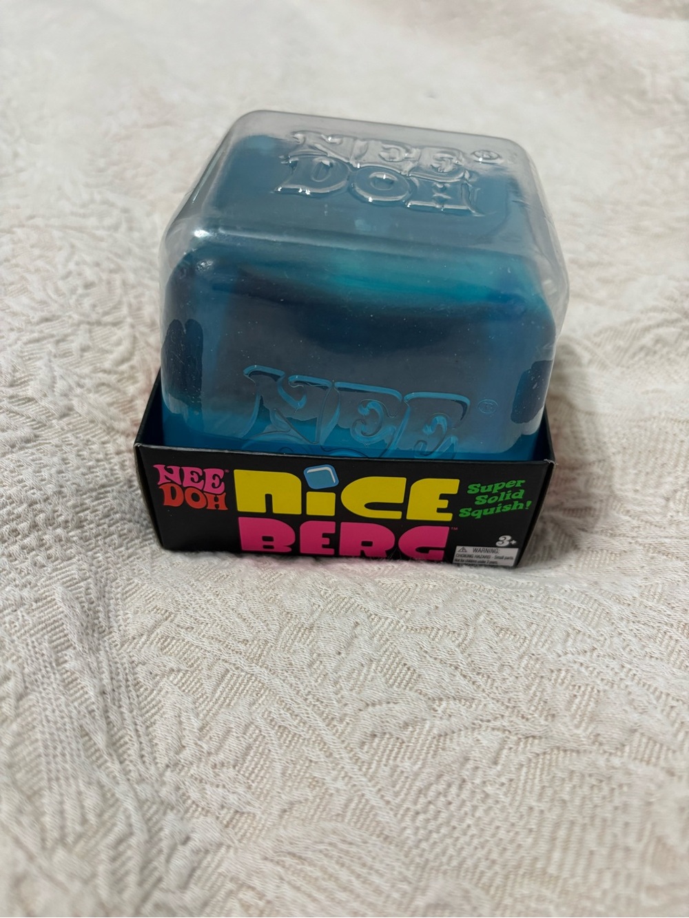 Nice Berg Super Solid Squish Toy - Blue